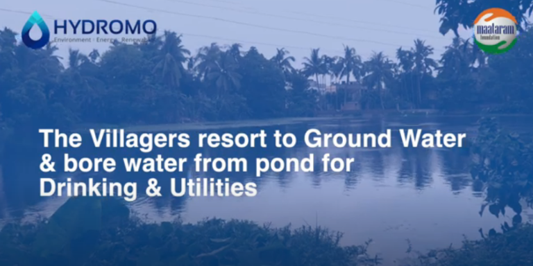 Hydromo Collab's with Tata trust and are provided clean treated water at mallampudi village.
