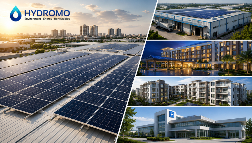 1 MW Solar Power Plant in Hyderabad