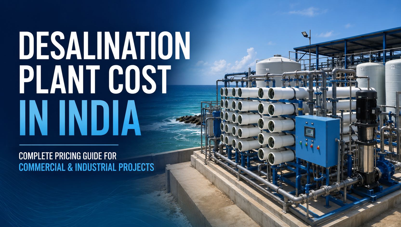 Desalination Plant Cost in India