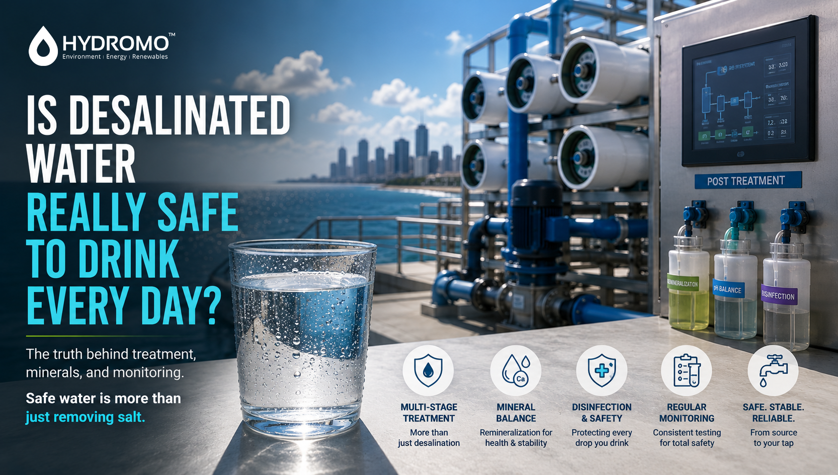 Is Desalinated Water Really Safe to Drink Every Day?