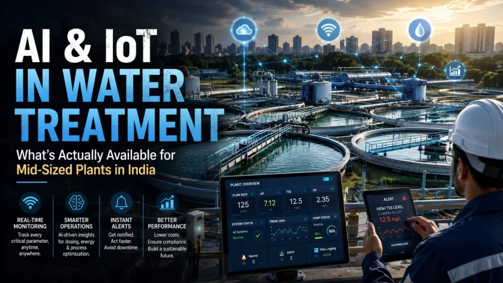 AI and IoT in Water Treatment