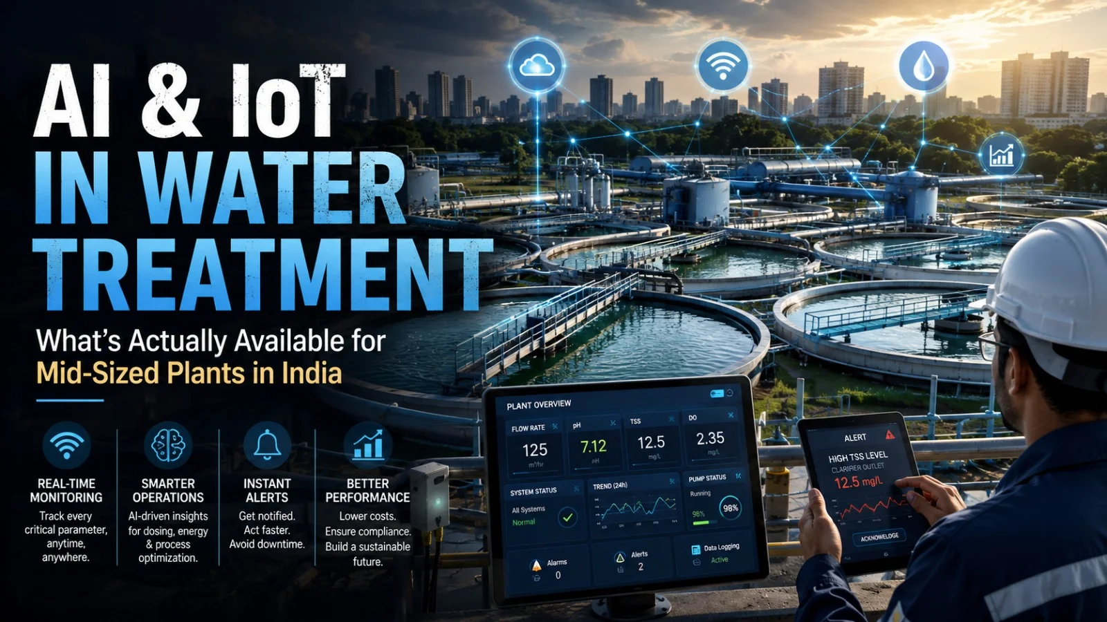 AI and IoT in Water Treatment