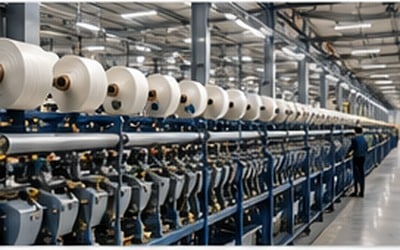 Textile and heavy industry unit exterior