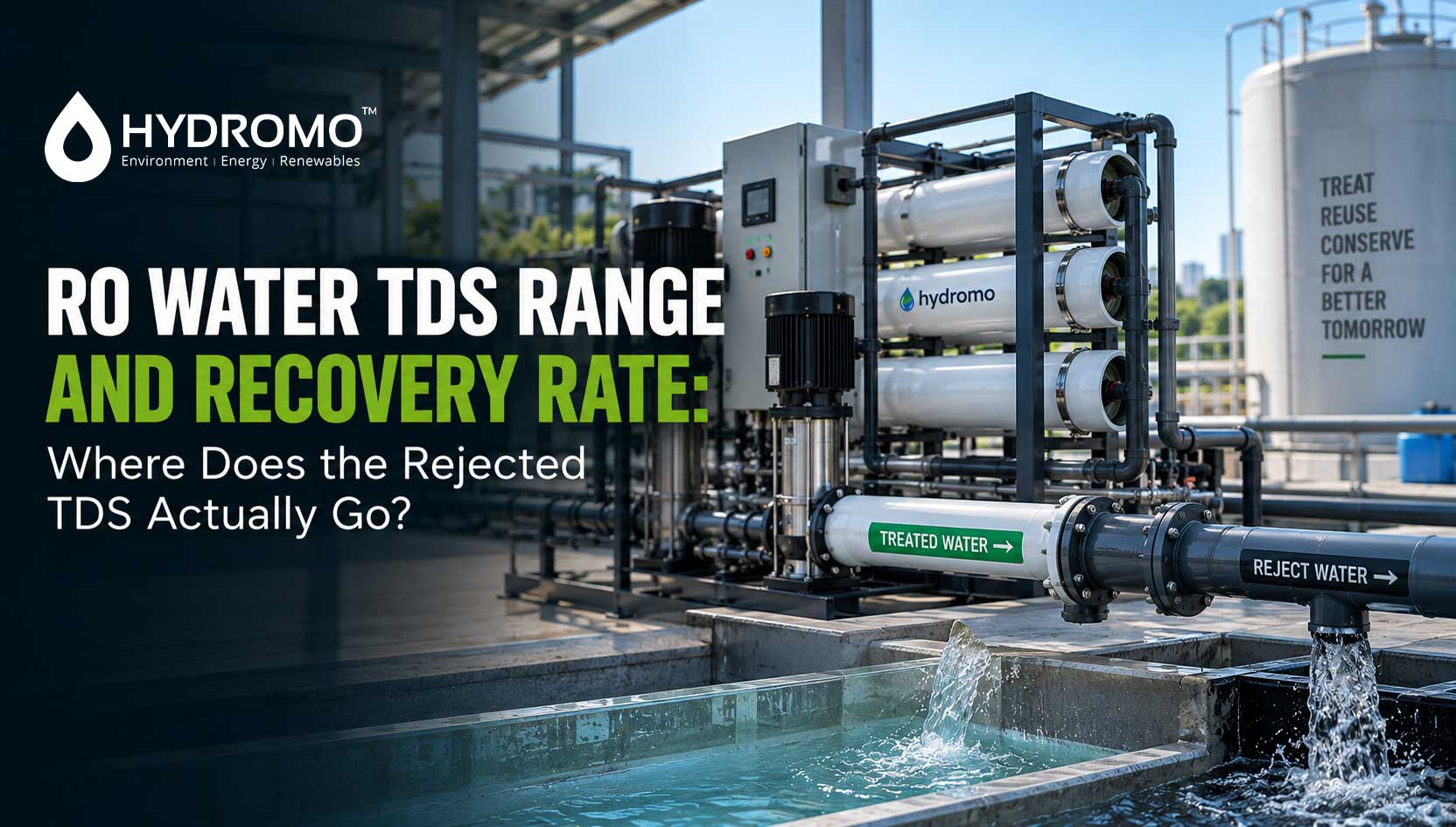 RO Water TDS Range