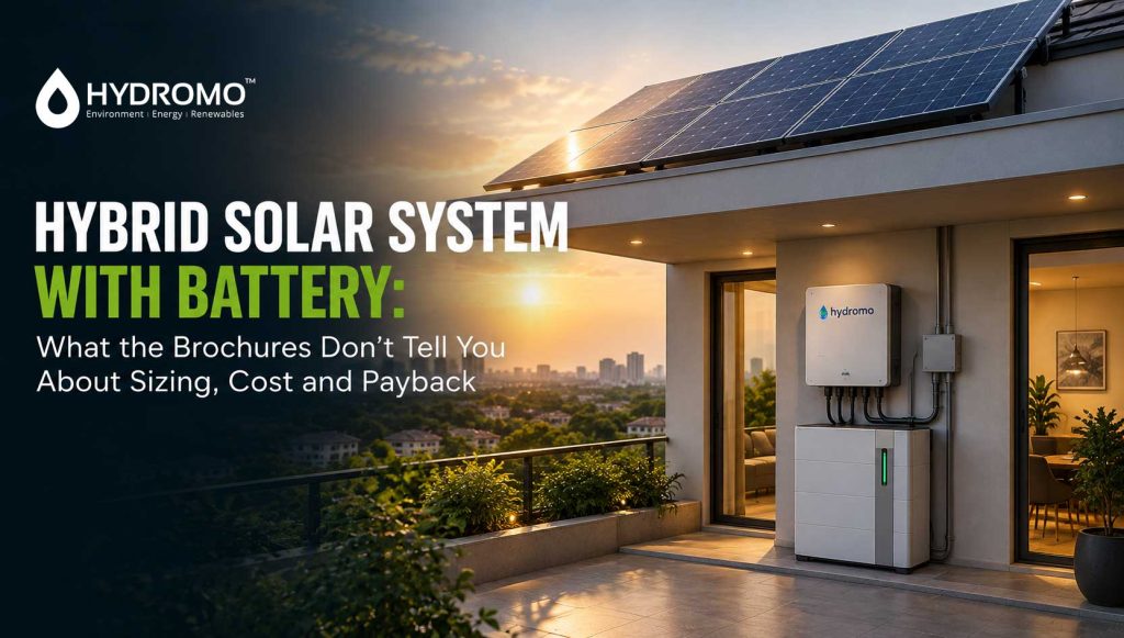 Hybrid Solar System With Battery