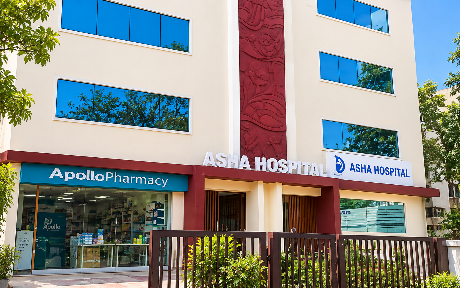 Asha Hospital, Hyderabad100 KLD STP – MBBR Technology