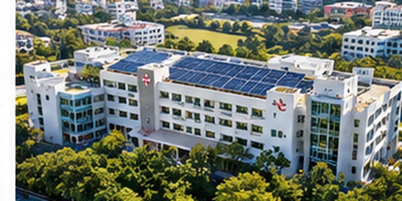 Solar for a hospital campus or medical college