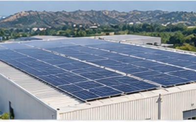 Hydromo industrial rooftop solar project