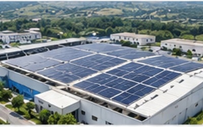 Hydromo industrial rooftop solar project